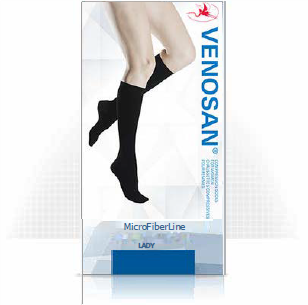 MICROFIBER SUPP SOCK WOMEN MEDIUM BLACK