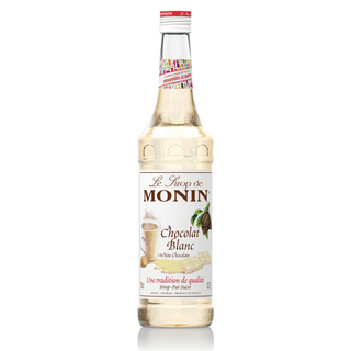 MONIN SYRUP WHITE CHOCOLATE 700ml GLASS