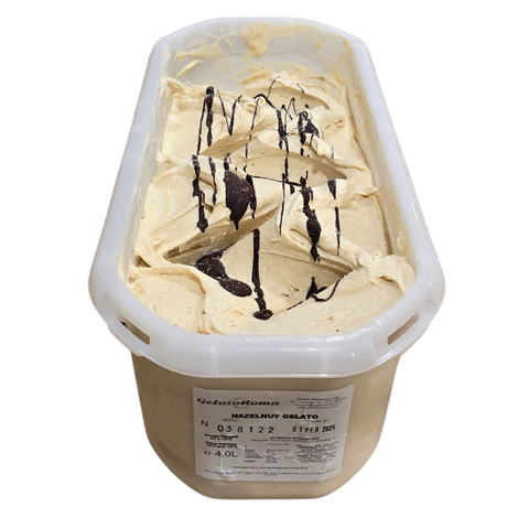 GELATO ROMA HAZELNUT 4 LITRE