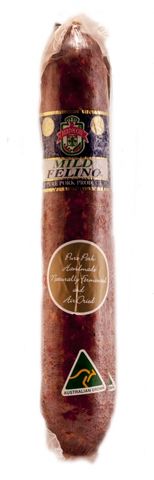 FELINO MILD WHOLE SALAMI PER KG (APPROX 1.0KG)