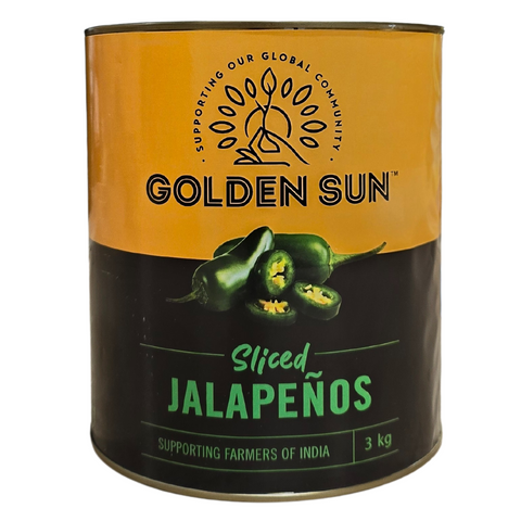 JALAPENO PEPPERS GREEN SLICED A10 CAN