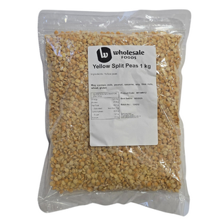 PEAS YELLOW SPLIT 1KG BAG