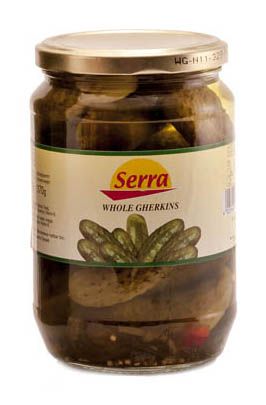 GHERKINS WHOLE SWEET & SOUR 720g