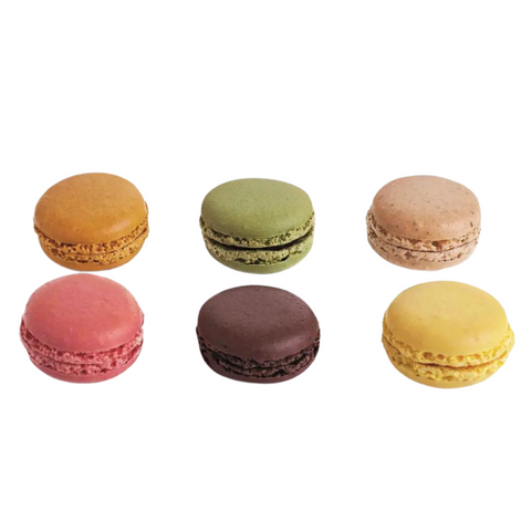 MACARONS FRENCH MINI 36 PIECE PACK (6 FLAVOUR MIX) EMMA JANE