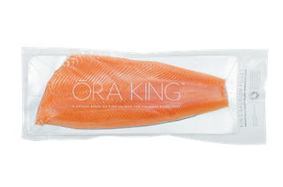 SALMON ORA FILLETS SKIN ON BONE OUT FRESH