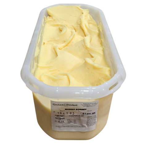 SORBET MANGO GELATO ROMA 4 LITRE