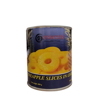 PINEAPPLE SLICES 820g IN LIGHT SYRUP ESSENTE