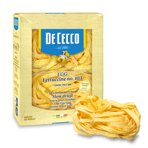 PASTA FETTUCCINE ALL'OUVO 500gm DECECCO