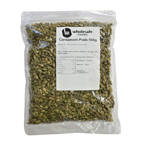 CARDAMON PODS 500g PACK