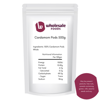 CARDAMON PODS 500g PACK