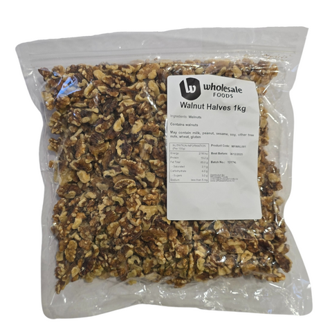 NUTS WALNUT HALVES 1KG