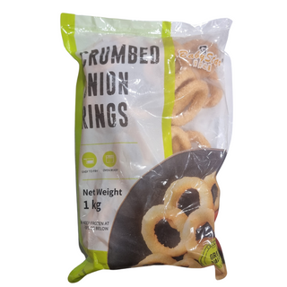 ONION RINGS CRUMBED 1kg PACK