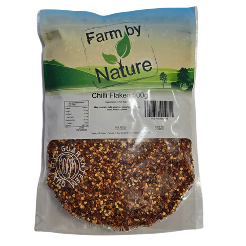 CHILLI FLAKES 500g