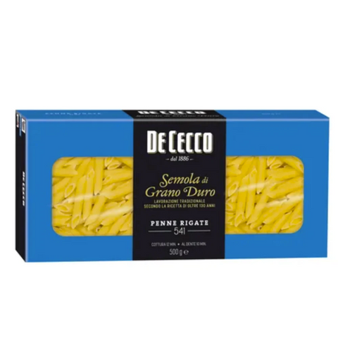 PASTA PENNE RIGATE ARTISAN 500gm DECECCO