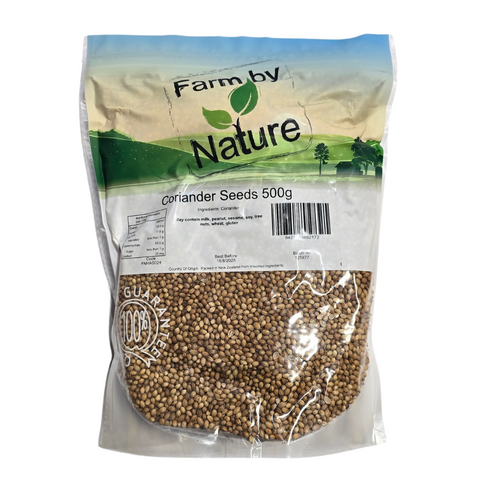 CORIANDER WHOLE SEEDS 500g