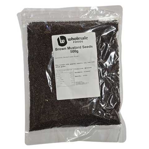 MUSTARD SEED BROWN 500g
