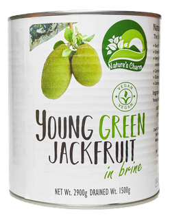 JACKFRUIT YOUNG GREEN IN BRINE VEGAN A10 NATURES CHARM