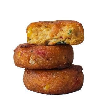 CORN PATTIES MINI GF/DF/VEGAN 25g WILD CHEF