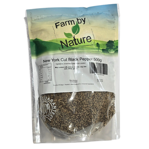 PEPPER BLACK N.Y. CUT (16/24) 500g PACK