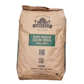 RAW SUGAR 25kg SACK CHELSEA