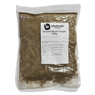 PEPPER BLACK GROUND 500g