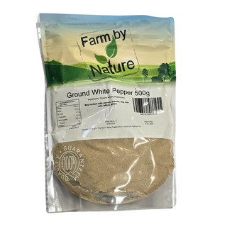 PEPPER WHITE GROUND 500g