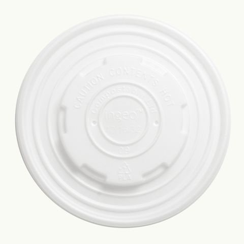 ECOBOWL LID 115mm (50 PACK - FITS 760ml BOWL) ECOWARE