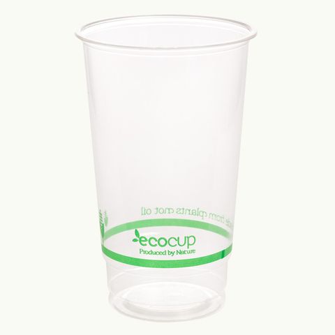 CUP ECO CLEAR GREEN 700ml (50 SLEEVE) ECOWARE