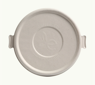 SUGARCANE BOWL LID (50 SLEEVE) ECOWARE