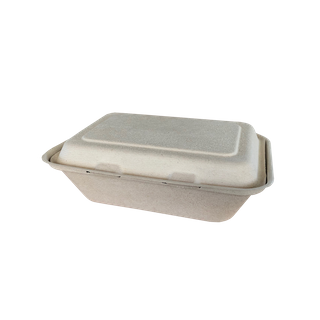 CLAMSHELL BAGASSE SMALL (50 SLEEVE) INNOCENT PACKAGING