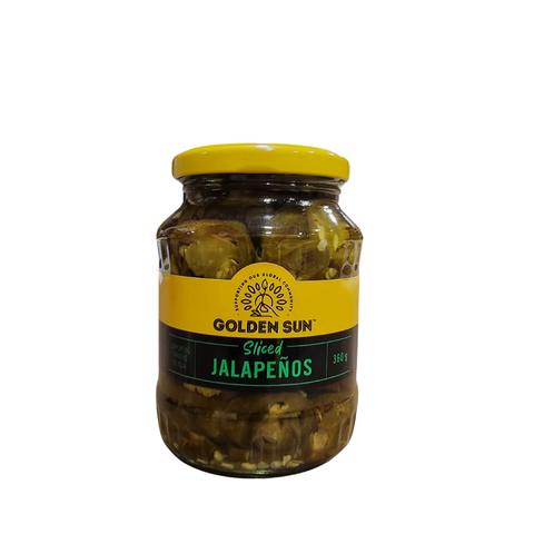 JALAPENO PEPPERS GREEN SLICED 360g JAR