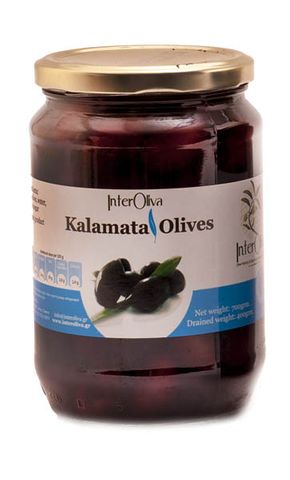 OLIVES KALAMATA WHOLE 700ml JAR