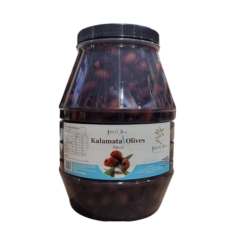 OLIVES KALAMATA PITTED LARGE (231-260) 3KG TUB