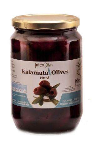 OLIVES KALAMATA PITTED 700ml JAR