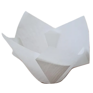 MUFFIN BAKING WRAPS LARGE WHITE 60X175mm (100pk)
