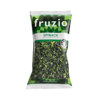 SPINACH DICED LOOSE FROZEN 1KG FRUZIO