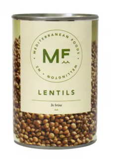LENTILS COOKED 400g CAN