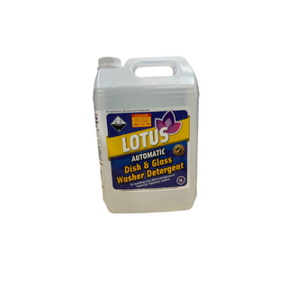 DISH & GLASS WASHER DETERGENT 5 LITRE LOTUS