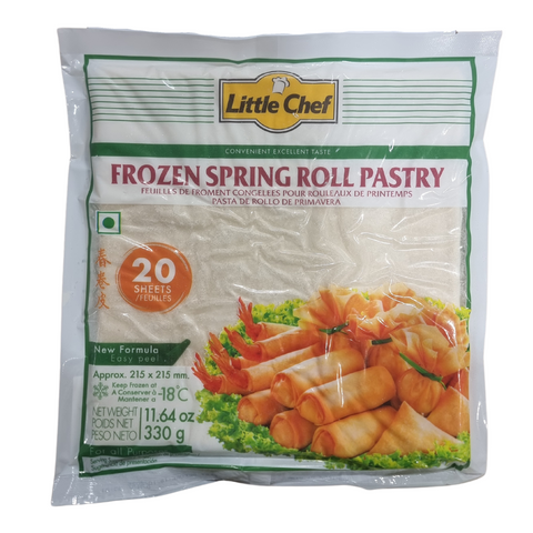 PASTRY SPRING ROLL SHEETS 330g  (20 PACK)