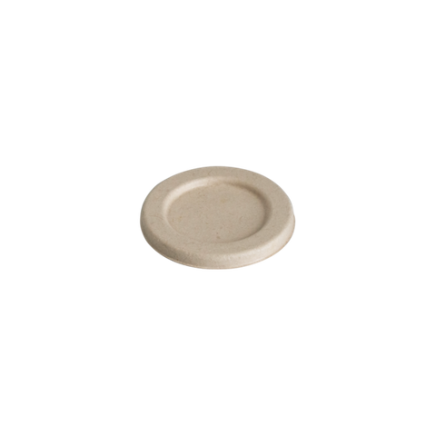 TINY TUBS LIDS 50ml (50 UNITS) BAGASSE DECENT PACKAGING