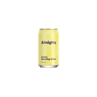 LEMON SPARKLING WATER 330ml CAN (24 CTN) ALMIGHTY