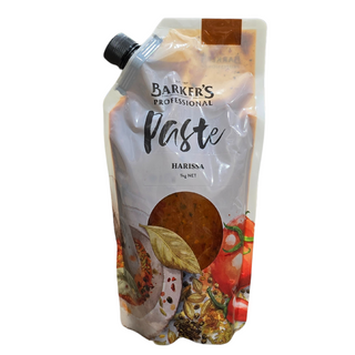 HARISSA PASTE 1KG POUCH BARKERS