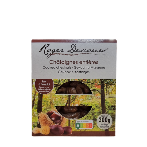 NUTS CHESTNUTS WHOLE 200g VAC PACK FRENCH