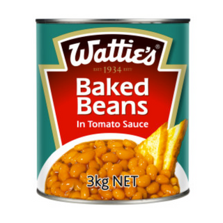 BAKED BEANS IN TOMATO SAUCE 3kg WATTIES