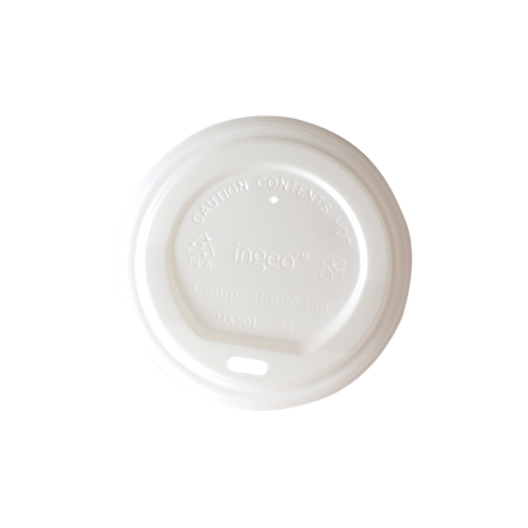 COFFEE LID HOT CUP 50 PACK (80mm) INNOCENT PACKAGING