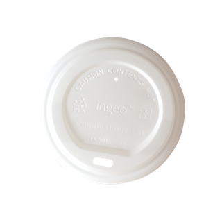 COFFEE LID HOT CUP 50 PACK (90mm) INNOCENT PACKAGING