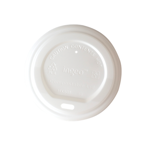 COFFEE LID HOT CUP 50 PACK (90mm) INNOCENT PACKAGING