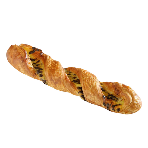 DANISH CHOCOLATE CUSTARD TWIST 90g (50 CTN) GOURMAND
