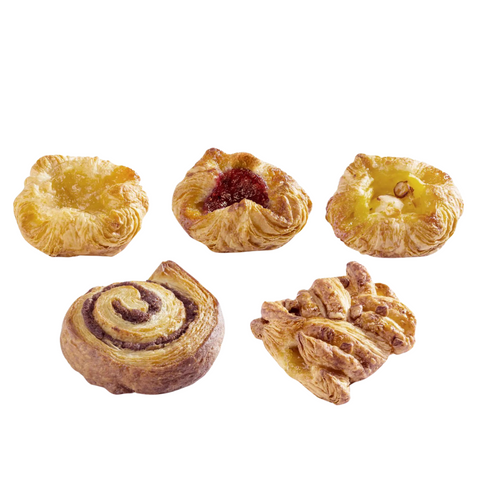 DANISH PASTRY MINI MIXED 42g (120 CTN) GOURMAND