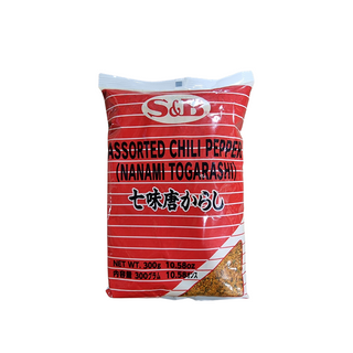 CHILLI  PEPPER ASSORTED 300g (CHILLI NANAMI TOGARASHI)